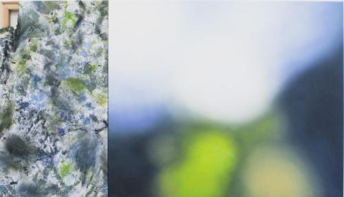 Artwork by Sandra Lieners - 08.50 (diptych) - Reuter Bausch Art Gallery - Luxembourg