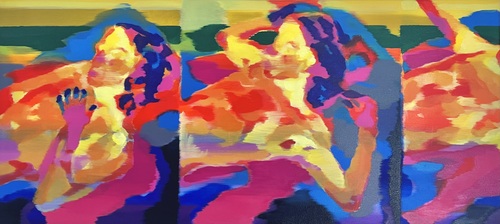 Artwork by Pit Riewer  - Dynamic range - Reuter Bausch Art Gallery - Luxembourg