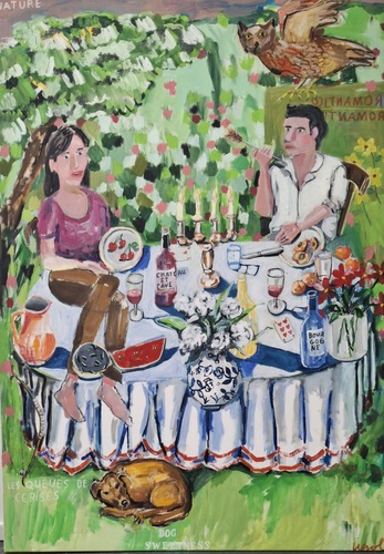 Artwork by Ugo Li  - Romantico - Reuter Bausch Art Gallery - Luxembourg