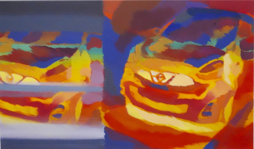 Artwork by Pit Riewer  - Engine - Reuter Bausch Art Gallery - Luxembourg
