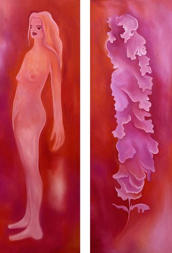 Artwork by Mia Kinsch  - Gaia - Reuter Bausch Art Gallery - Luxembourg