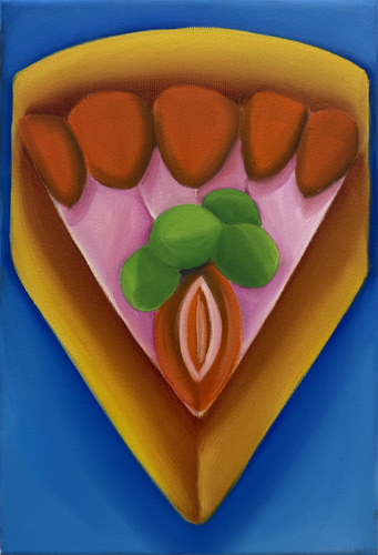 Artwork by  Oriane Bruyat - Cake Mia - Reuter Bausch Art Gallery - Luxembourg