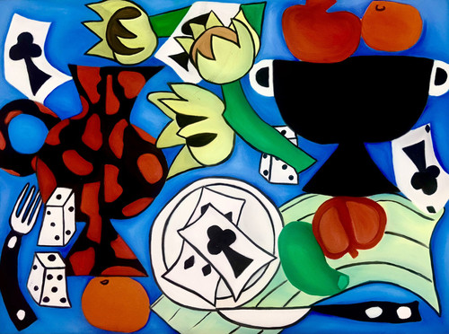 Artwork by  Oriane Bruyat - Table le sud - Reuter Bausch Art Gallery - Luxembourg