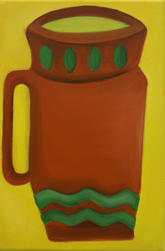 Artwork by  Oriane Bruyat - Vase Jana - Reuter Bausch Art Gallery - Luxembourg