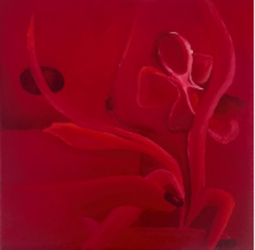 Artwork by Mia Kinsch  - P�tales, �pines - Reuter Bausch Art Gallery - Luxembourg