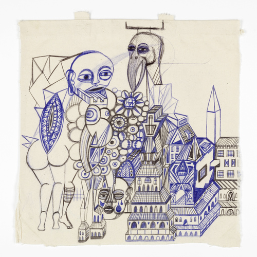 Artwork by Jim Peiffer - Sans titre (2023.3.034.01) - Reuter Bausch Art Gallery - Luxembourg