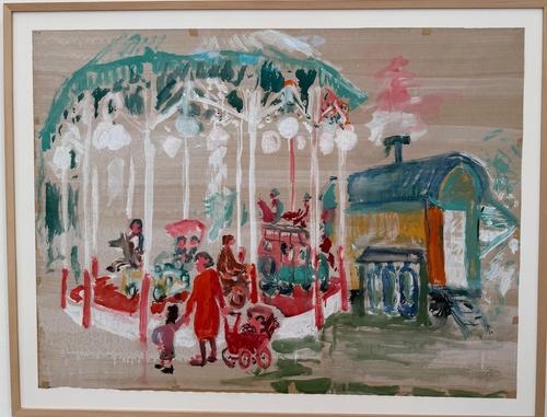 Artwork by Moritz Ney - sans titre - Reuter Bausch Art Gallery - Luxembourg