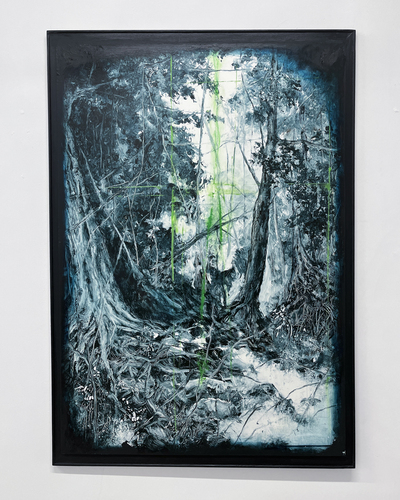 Artwork by Arny Schmit - Stories from the Heart of the Forest II - Reuter Bausch Art Gallery - Luxembourg