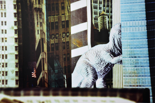 Artwork by Baptiste Rabichon - Manhattan Papers 14 - Reuter Bausch Art Gallery - Luxembourg