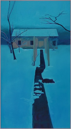Artwork by Chantal Maquet - backyard - Reuter Bausch Art Gallery - Luxembourg