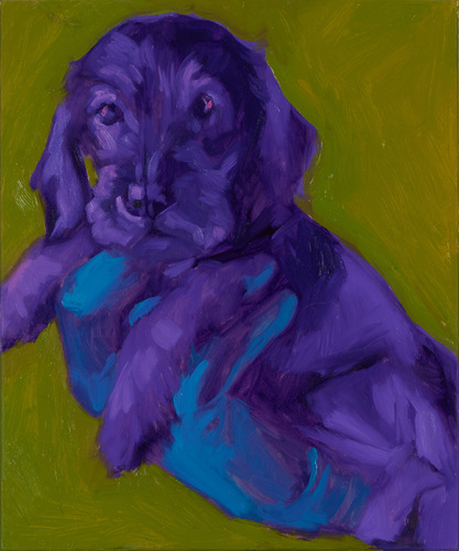 Artwork by Chantal Maquet - Eine Hand voll Dackel - Reuter Bausch Art Gallery - Luxembourg