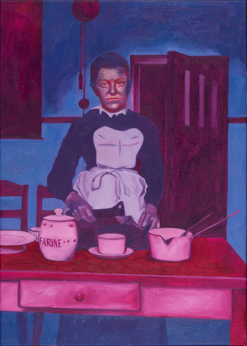 Artwork by Chantal Maquet - Farine - Reuter Bausch Art Gallery - Luxembourg