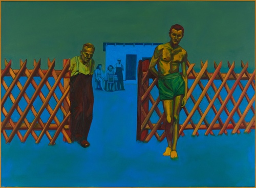 Artwork by Chantal Maquet - Gardiens 2 - Reuter Bausch Art Gallery - Luxembourg