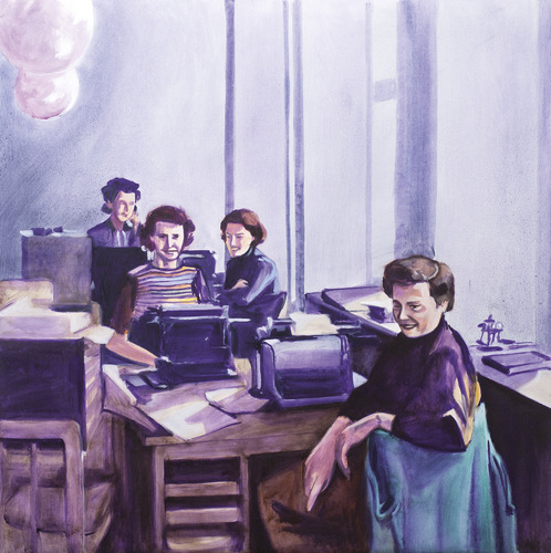 Artwork by Chantal Maquet - Gemeinschaftsburo - Reuter Bausch Art Gallery - Luxembourg