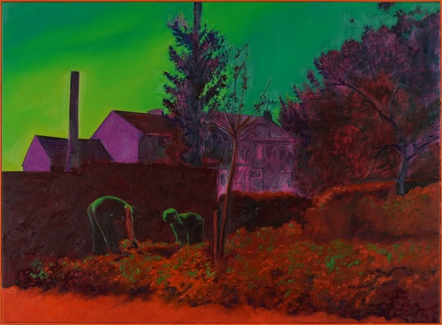 Artwork by Chantal Maquet - Kultur pflege - Reuter Bausch Art Gallery - Luxembourg