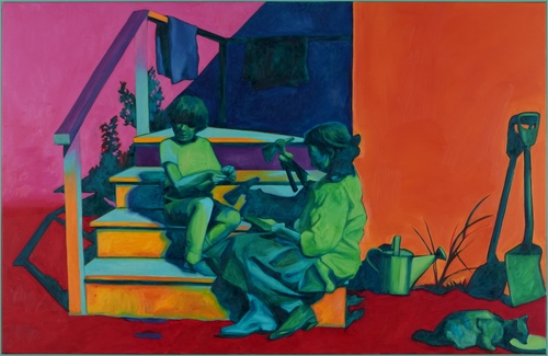 Artwork by Chantal Maquet - Liebesbrief - Reuter Bausch Art Gallery - Luxembourg