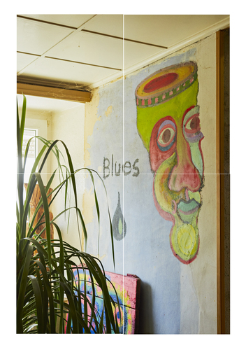 Artwork by Christian Aschman - Mask - Reuter Bausch Art Gallery - Luxembourg