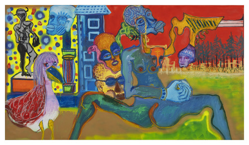 Artwork by Jim Peiffer - Sans titre (2020.1.018.01) - Reuter Bausch Art Gallery - Luxembourg