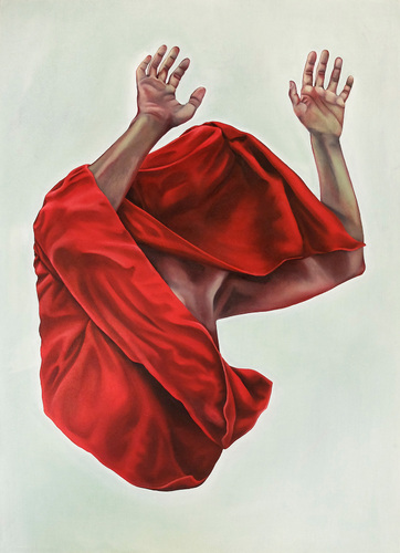 Artwork by Julie Wagener - Mut, ihr versinkenden Leute I - Reuter Bausch Art Gallery - Luxembourg