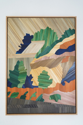 Artwork by Letizia Romanini - Lux Field XVII - Reuter Bausch Art Gallery - Luxembourg