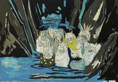 Artwork by Max Dauphin - Sans titre 46 - Reuter Bausch Art Gallery - Luxembourg