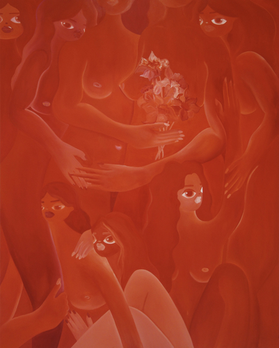 Artwork by Mia Kinsch  - Racine Grenadine - Reuter Bausch Art Gallery - Luxembourg