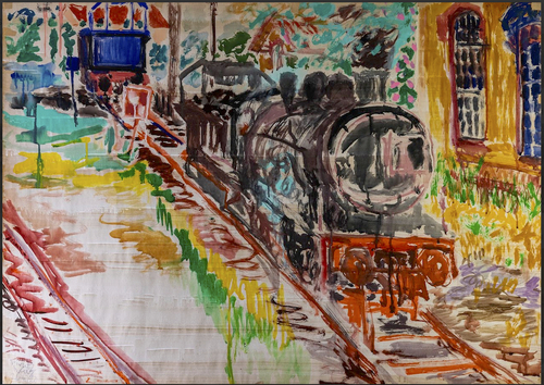 Artwork by Moritz Ney - sans titre_180 - Reuter Bausch Art Gallery - Luxembourg