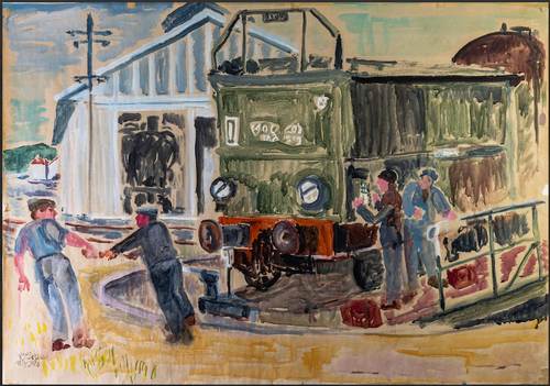 Artwork by Moritz Ney - sans titre_193 - Reuter Bausch Art Gallery - Luxembourg