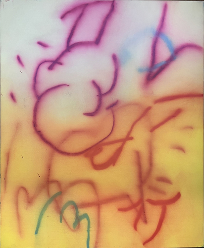 Artwork by Pascal Vilcollet - Composition - Reuter Bausch Art Gallery - Luxembourg