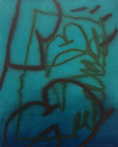 Artwork by Pascal Vilcollet - Composition - Reuter Bausch Art Gallery - Luxembourg