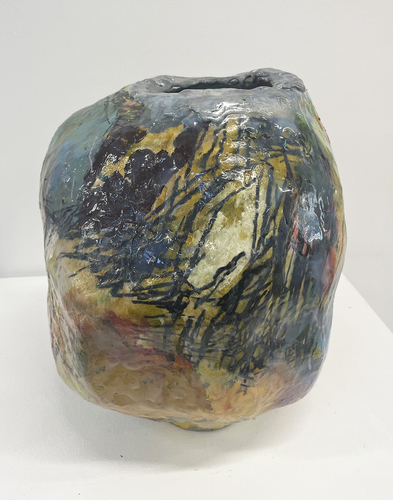Artwork by Pascal Vilcollet - Sans titre, Pot 10 - Reuter Bausch Art Gallery - Luxembourg