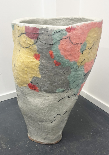 Artwork by Pascal Vilcollet - Sans titre, Pot 18 - Reuter Bausch Art Gallery - Luxembourg