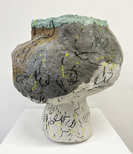 Artwork by Pascal Vilcollet - Sans titre, Pot 4 - Reuter Bausch Art Gallery - Luxembourg