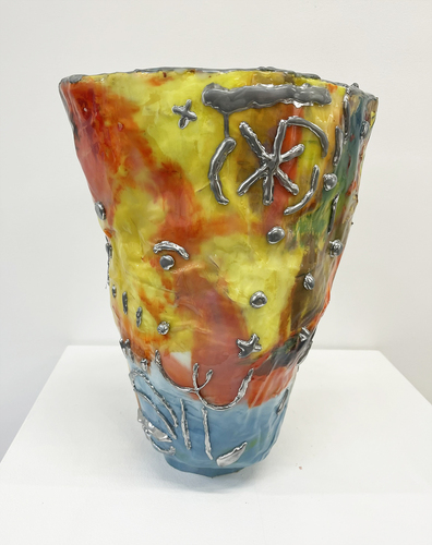 Artwork by Pascal Vilcollet - Sans titre, Pot 5 - Reuter Bausch Art Gallery - Luxembourg