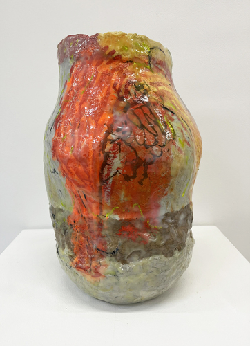 Artwork by Pascal Vilcollet - Sans titre, Pot 7 - Reuter Bausch Art Gallery - Luxembourg