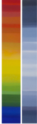 Artwork by Pit Riewer  - Pseudocolour - Reuter Bausch Art Gallery - Luxembourg