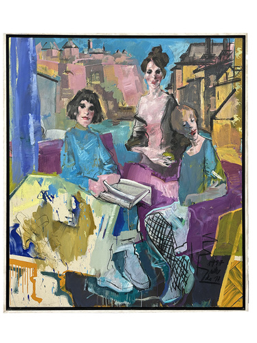 Artwork by Roland Schauls - Jeder Freitag hat ein Happy End - Reuter Bausch Art Gallery - Luxembourg