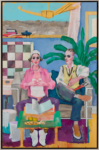 Artwork by Roland Schauls - Bilanzen abstimmen - Reuter Bausch Art Gallery - Luxembourg