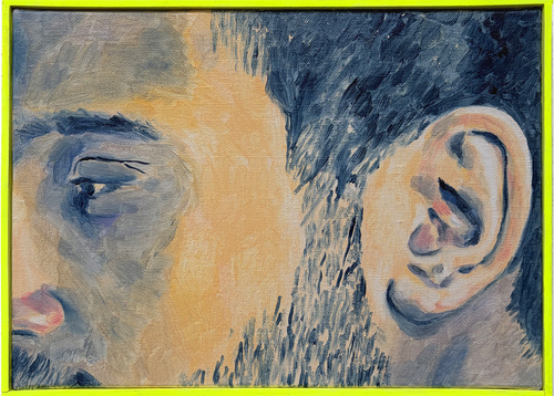 Artwork by Simon Demeuter - La Neige - Reuter Bausch Art Gallery - Luxembourg