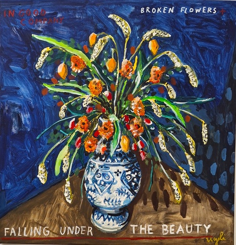 Artwork by Ugo Li  - Falling under the beauty - Reuter Bausch Art Gallery - Luxembourg