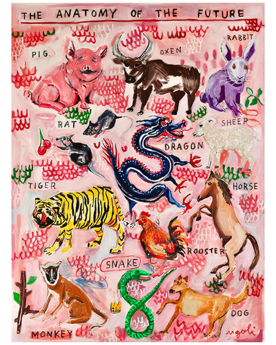 Artwork by Ugo Li  - The Anatomy of the Future - Reuter Bausch Art Gallery - Luxembourg