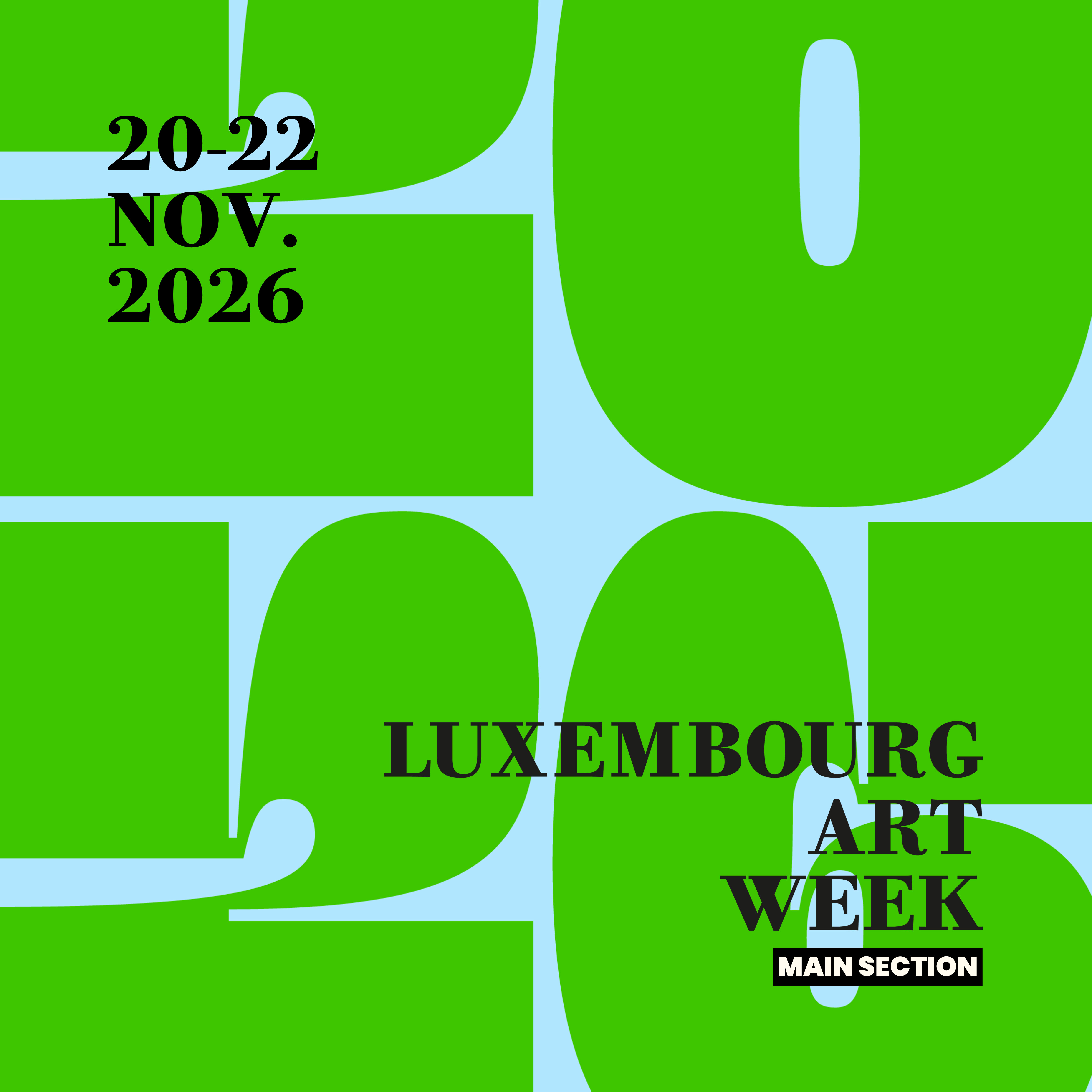 Exhibition LUXEMBOUR ART WEEK BOOTH C15 at Reuter Bausch Art Gallery