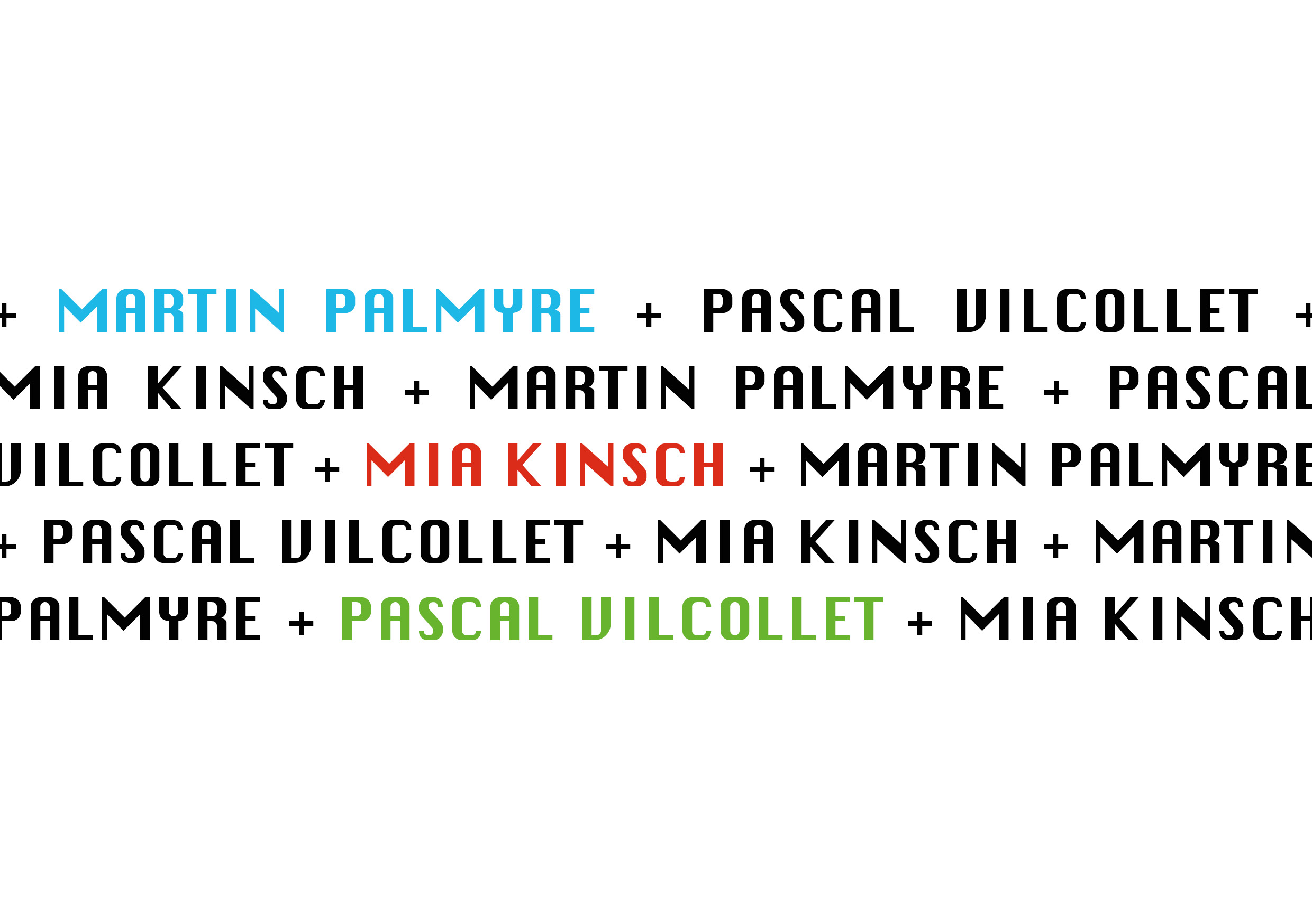 Exhibition MIA KINSCH, MARTIN PALMYRE & PASCAL VILCOLLET at Reuter Bausch Art Gallery