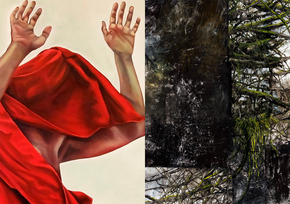 Exhibition Where am I and how do I leave? with Arny Schmit, Julie Wagener at Reuter Bausch Art Gallery