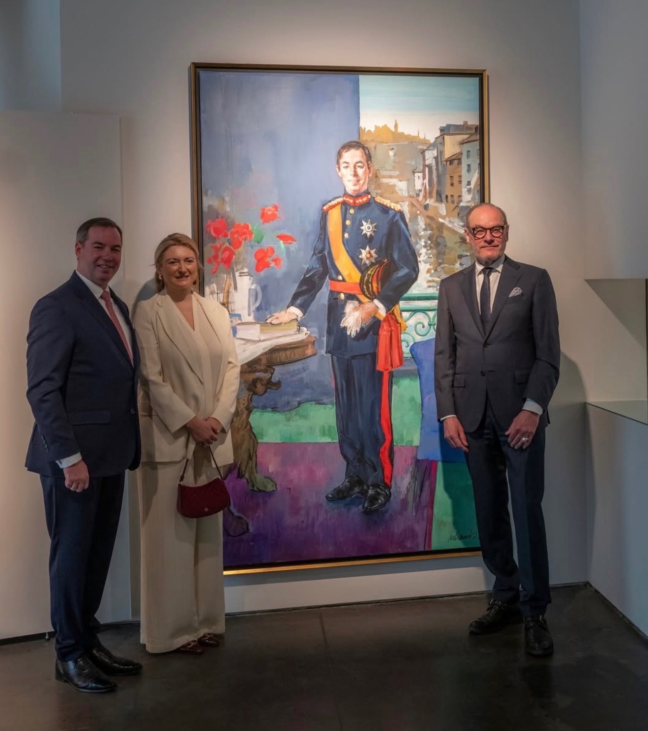News of Reuter Bausch Art Gallery ROLAND SCHAULS | Presentation of the Official Portraits of the Grand Duke and the Grand Duchess