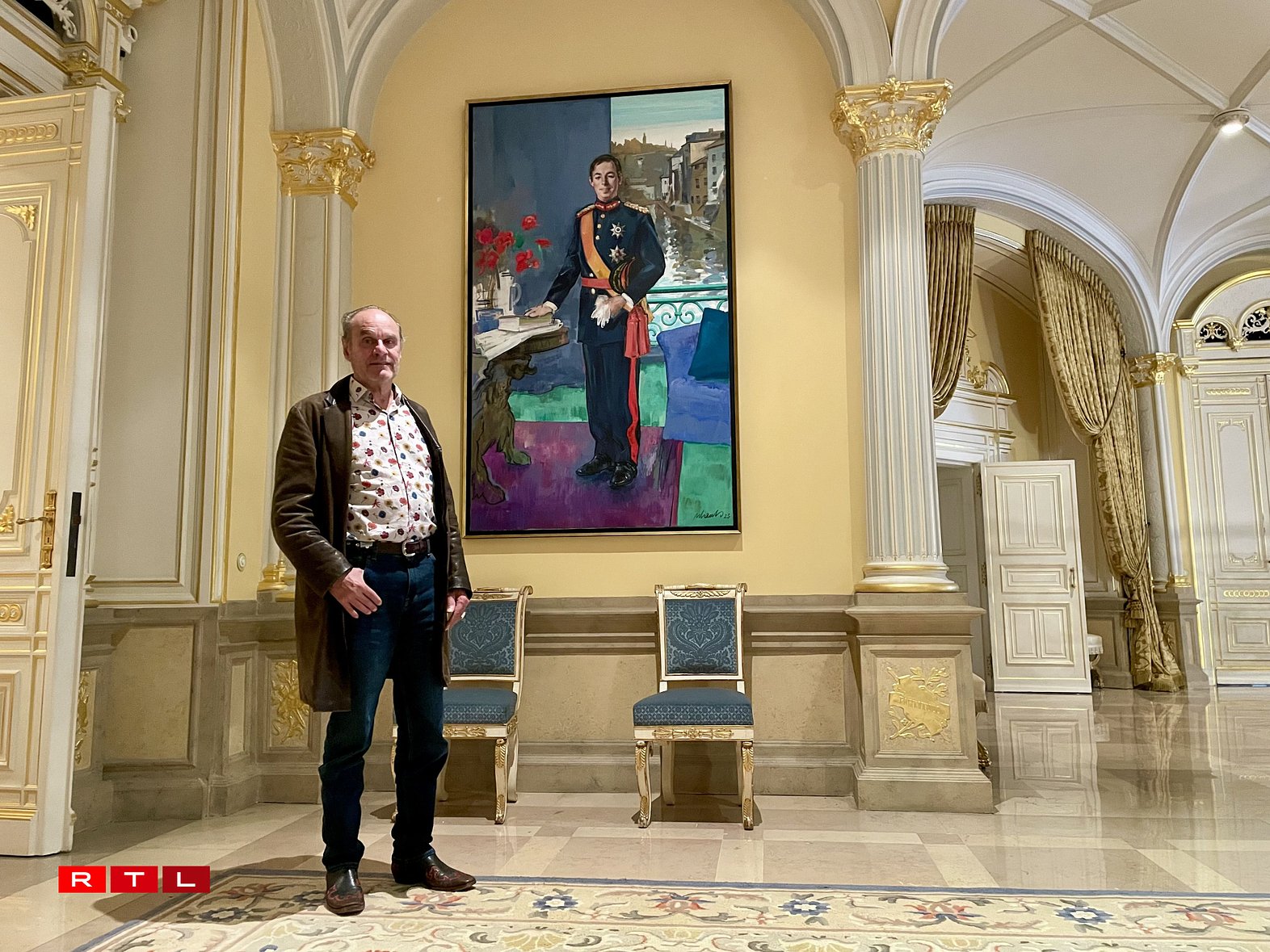 News of Reuter Bausch Art Gallery ROLAND SCHAULS | OFFICIAL PORTRAIT OF THE NEW GRAND DUKE