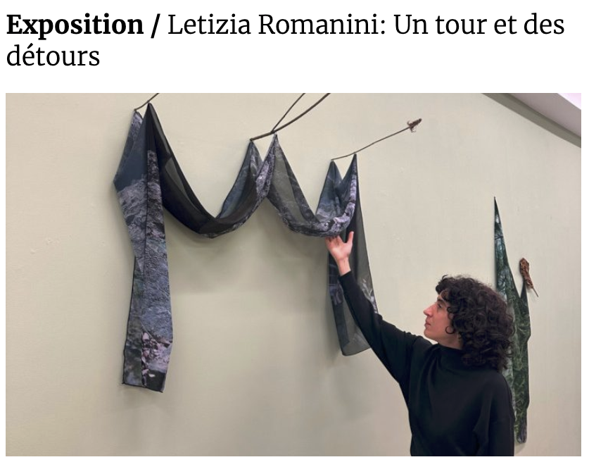 News of Reuter Bausch Art Gallery Letizia Romanini at Tageblatt