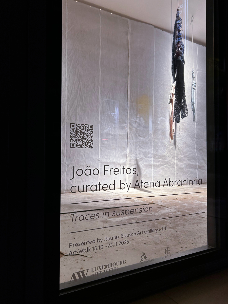 News of Reuter Bausch Art Gallery Interview | João Freitas as part of the Capsules section at Luxembourg Art Week.